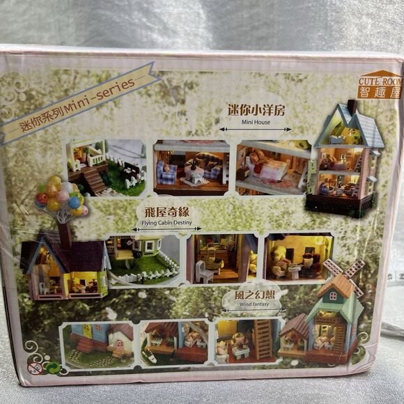 GUANGZHOU RUJUN Terrarium UP movie house DIY Glass Ornament Kit **READ** - Picture 7 of 10